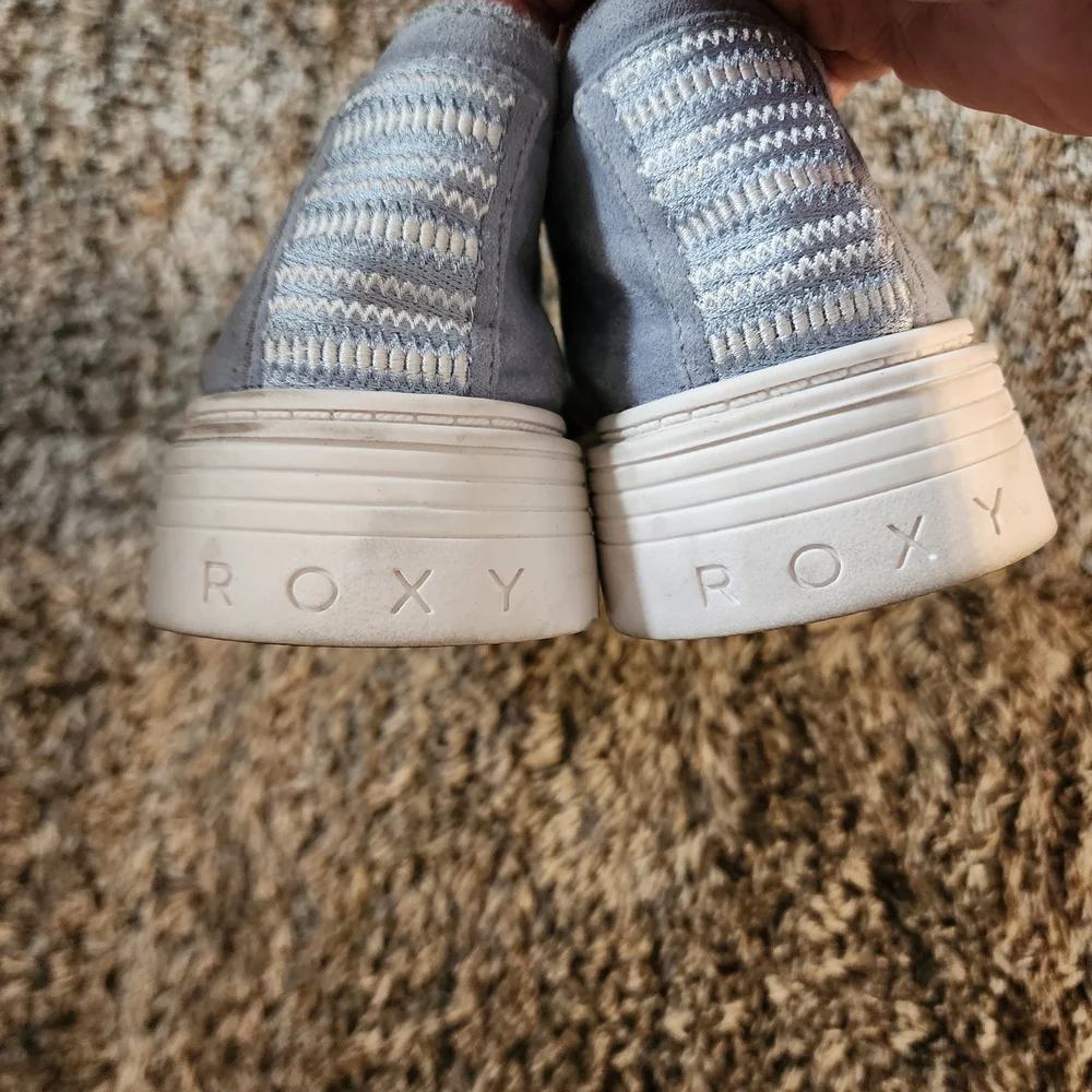 Roxy Shielahh Slip-on Platform Shoes. EUC.